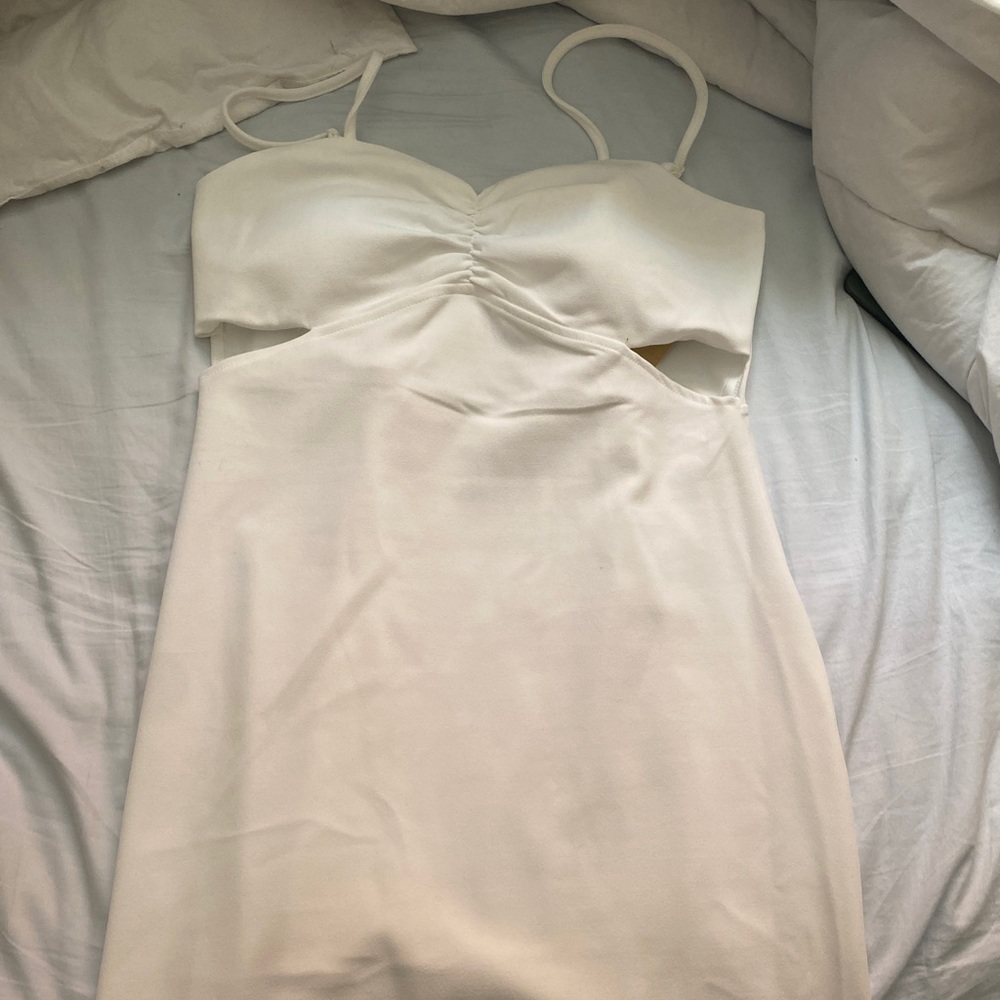 White Graduation Dress